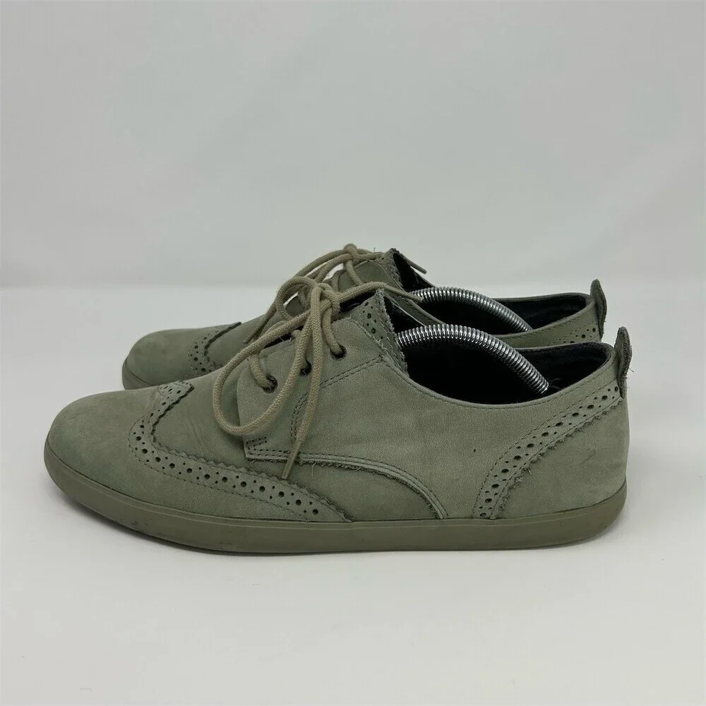 Camper Men's Green Wingtip Brogue Oxford Sneaker Lace Up Casual Shoes EU 44